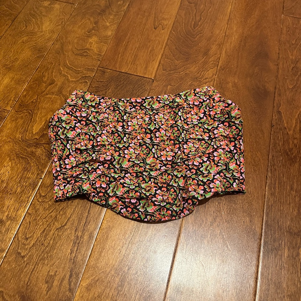 Zara Floral Corset Top
